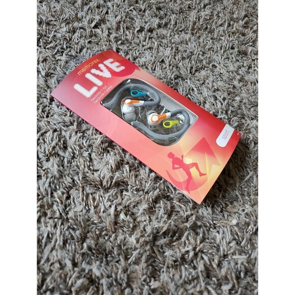 MEMOREX LIVE SPORT EC110 FLEXIBILITY AND Fun Orange New In Pkg Case Included New - Picture 6 of 9